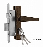 Замок врезной ОМЕГА ЗВ7.01 медь